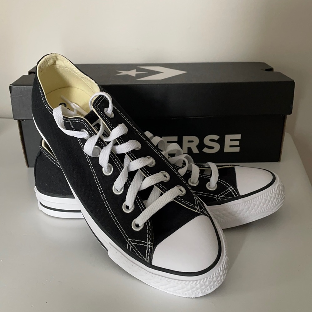 Black Converse - All Star Ox